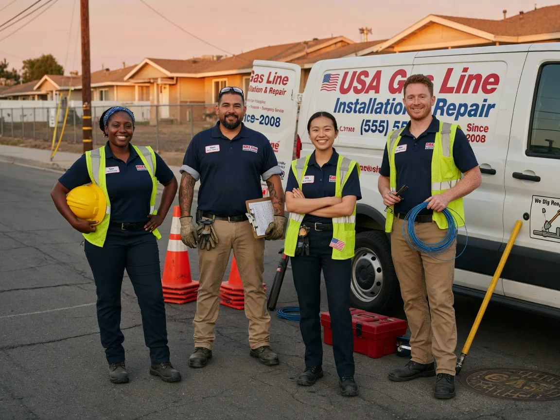 Gas Line Installation company in University, MS